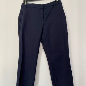 Cropped suit pants